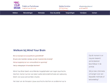 Tablet Screenshot of mindyourbrain.nl